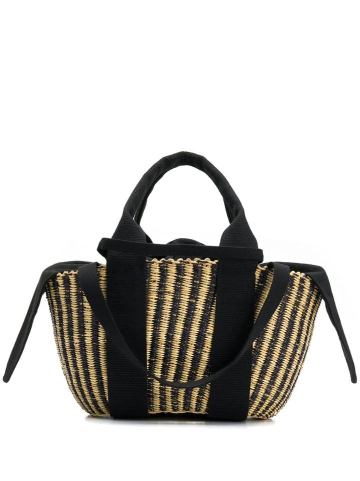 Muun Mini Ava Cotton Tote Bag - Black