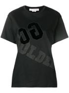 Golden Goose Deluxe Brand Fitted Logo Print T-shirt - Black