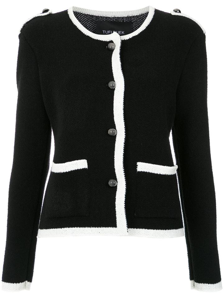 Tufi Duek Knit Coat - Black