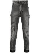 Philipp Plein Slim Shady Chill Fit Jeans - Grey