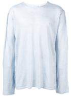 Comme Des Garçons Shirt Elongated Sleeves T-shirt - Blue