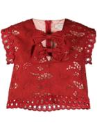 Three Floor Sea Of Spice Top - Red