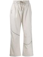 A-cold-wall* Piped Trim Track Pants - Grey