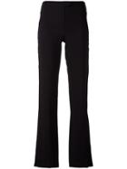 Les Copains Flared Trousers - Black