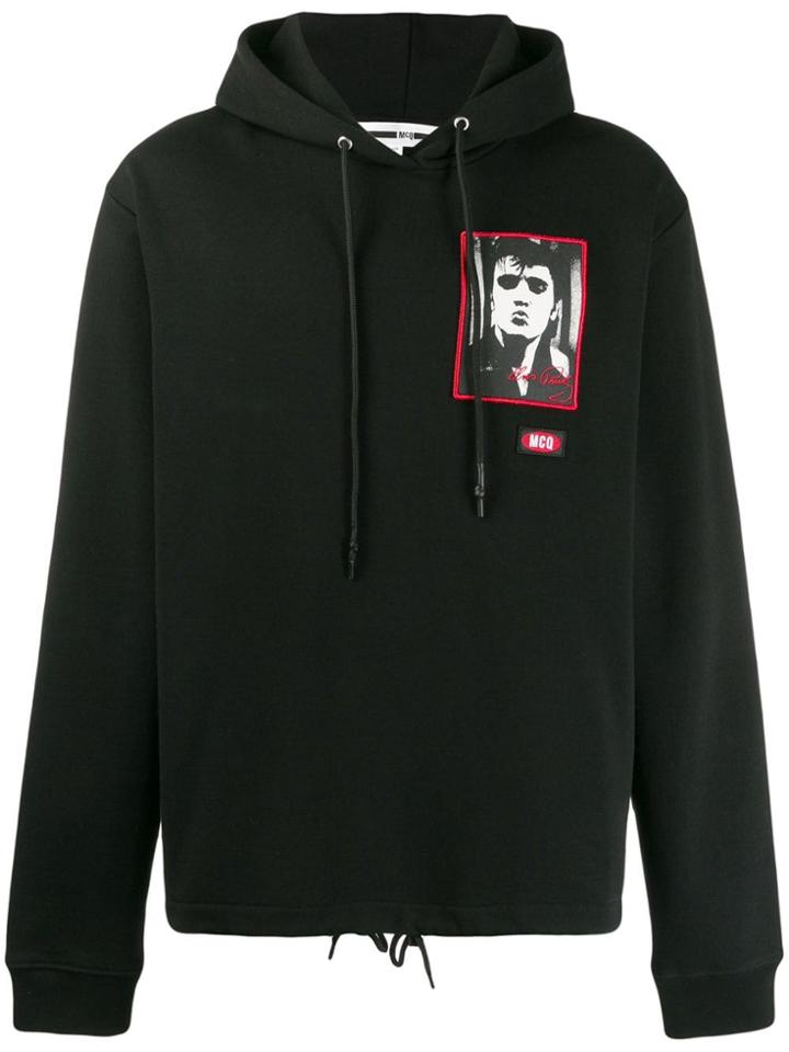 Mcq Alexander Mcqueen Elvis Hoodie - Black