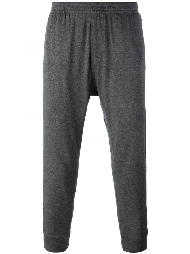 Dsquared2 Elasticated Drop-crotch Trousers, Men's, Size: Medium, Grey, Spandex/elastane/viscose