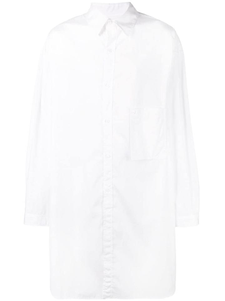 Yohji Yamamoto Longline Shirt - White