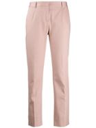 Dolce & Gabbana Cropped Tailored Trousers - Pink