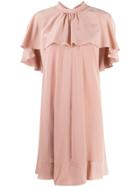 Red Valentino Ruffle Collar Dress - Pink