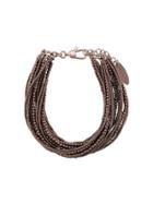 Brunello Cucinelli Layered Bead Bracelet - Brown