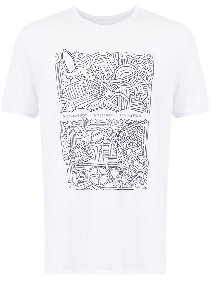 Track & Field 88 Print T-shirt - White