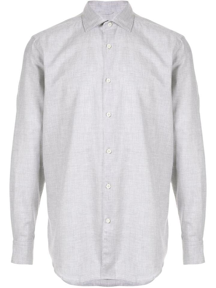 Ermenegildo Zegna Button Up Shirt - Grey