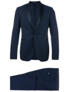 Tagliatore Two Piece Suit, Men's, Size: 54, Blue, Cotton/virgin Wool/cupro