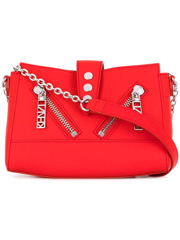 Kenzo Kalifornia Shoulder Bag - Red