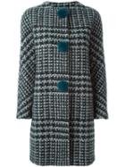 Ermanno Scervino Pom Pom Detail Coat