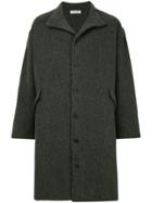 Bergfabel Oversized Single Breasted Coat - Grey