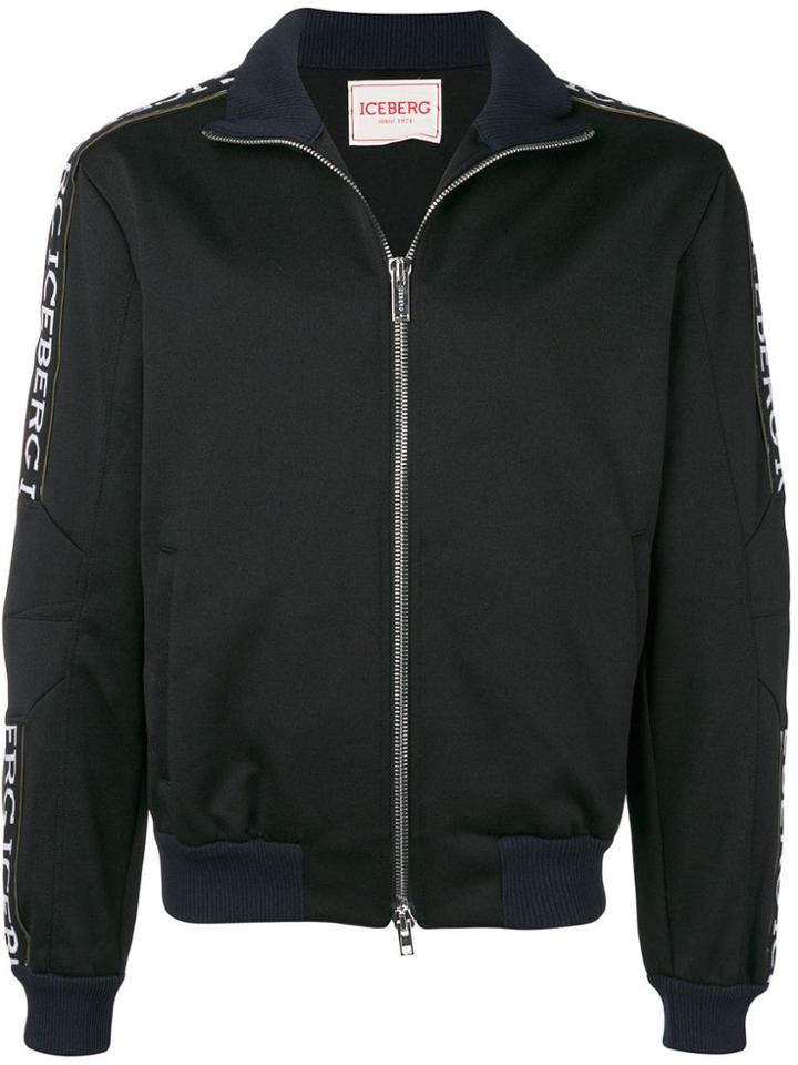 Iceberg Sports Branded Jacket - Black