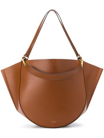 Wandler Mia Tote Bag - Brown
