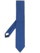 Lardini Micro Spotted Print Tie - Blue