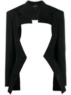 Comme Des Garçons Cut-out Blazer - Black