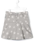 Stella Mccartney Kids 'susie' Denim Skirt, Girl's, Size: 14 Yrs, Grey