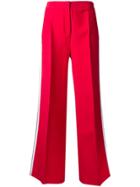 Fendi Side Stripe Flared Trousers