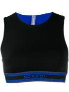 No Ka' Oi Nightfall Sports Bra Top - Black