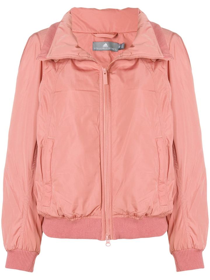 Adidas By Stella Mccartney Full-zipped Jacket - Pink & Purple