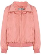 Adidas By Stella Mccartney Full-zipped Jacket - Pink & Purple