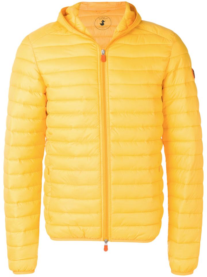 Save The Duck Light Down Jacket - Yellow & Orange