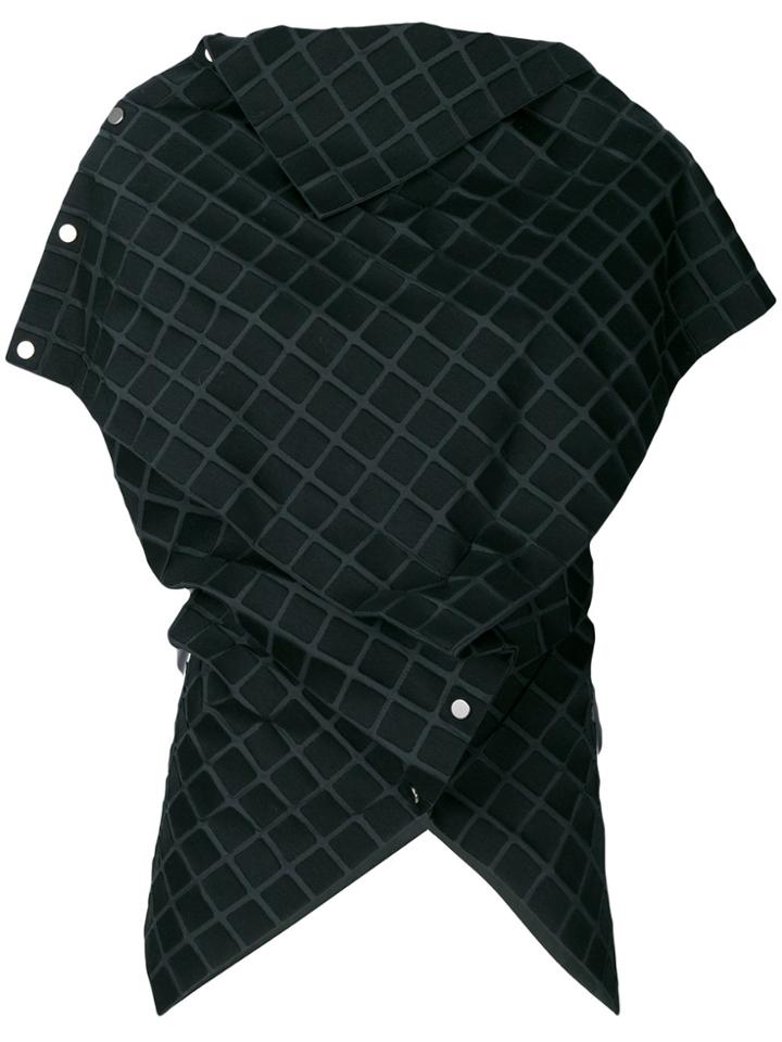 Issey Miyake Deconstructed Top - Black