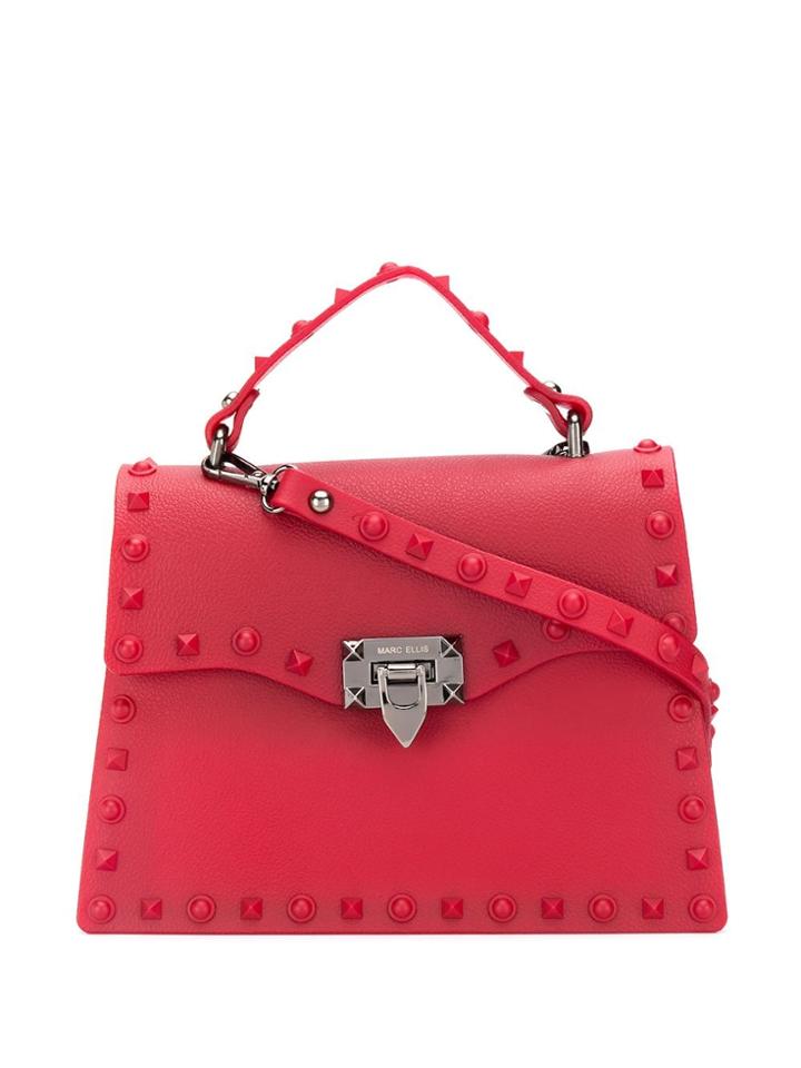 Marc Ellis Marc Ellis Flatmrock Red Leather/fur/exotic Skins->leather