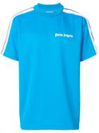 Palm Angels Side-striped T-shirt - Blue
