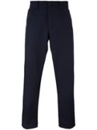 Ami Alexandre Mattiussi 5 Pocket Carrot Trousers, Men's, Size: 36, Blue, Virgin Wool