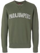 Parajumpers Logo Print Sweatshirt - Green