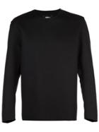 Yang Li Dbf Crew Neck Pullover Jacket - Black