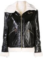 Jonathan Simkhai Faux-shearling Outerwear Jacket - Black