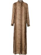 P.a.r.o.s.h. 'sanima' Dress, Women's, Size: 40, Brown, Silk