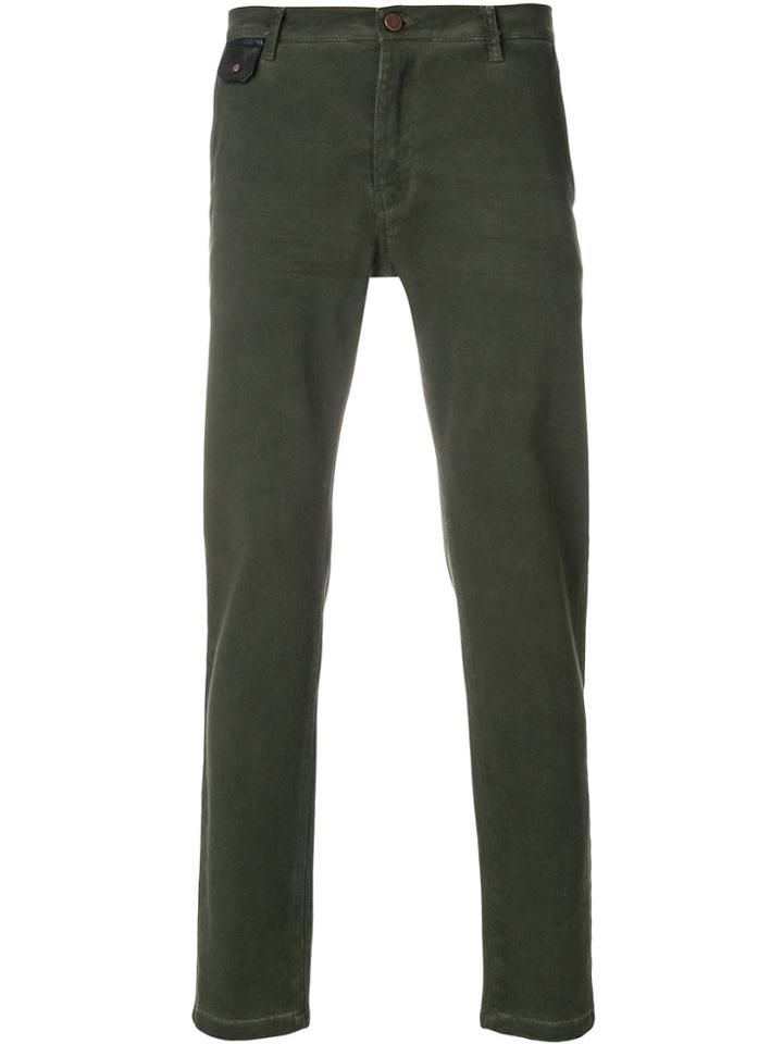 Frankie Morello Straight-leg Jeans - Green