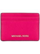 Michael Michael Kors Jet Set Travel Cardholder - Pink & Purple