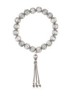 Monan Beaded Bracelet - Grey