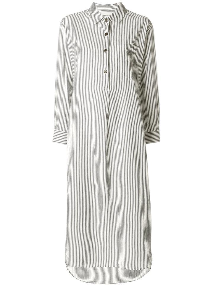 Mara Hoffman Thora Shirt Dress - Black