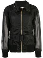 Toga Belted Blouson - Black