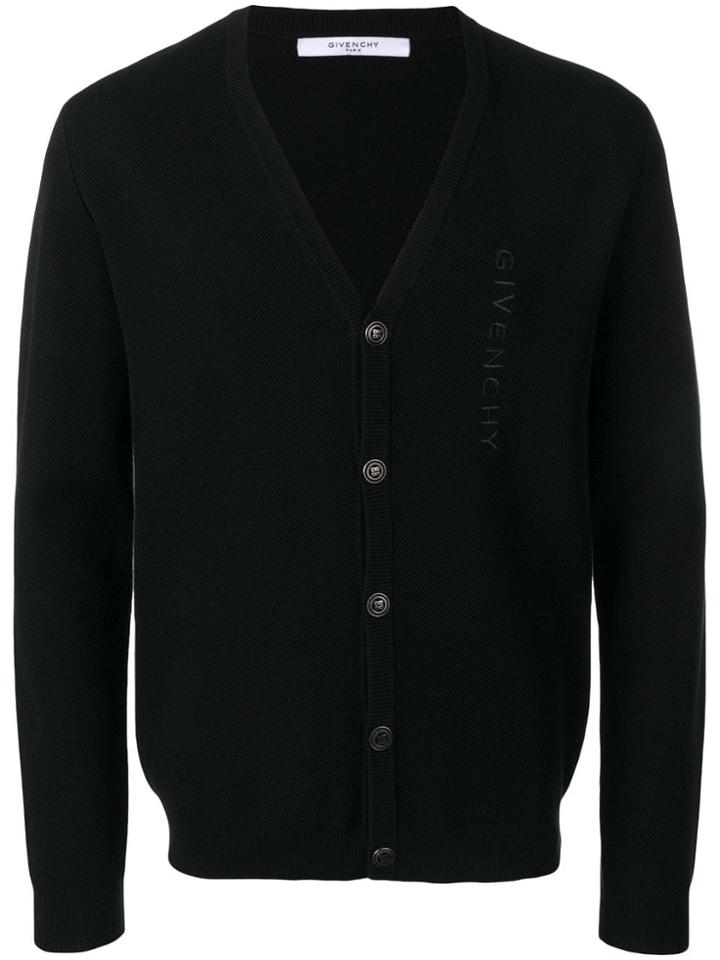Givenchy Classic Fitted Cardigan - Black