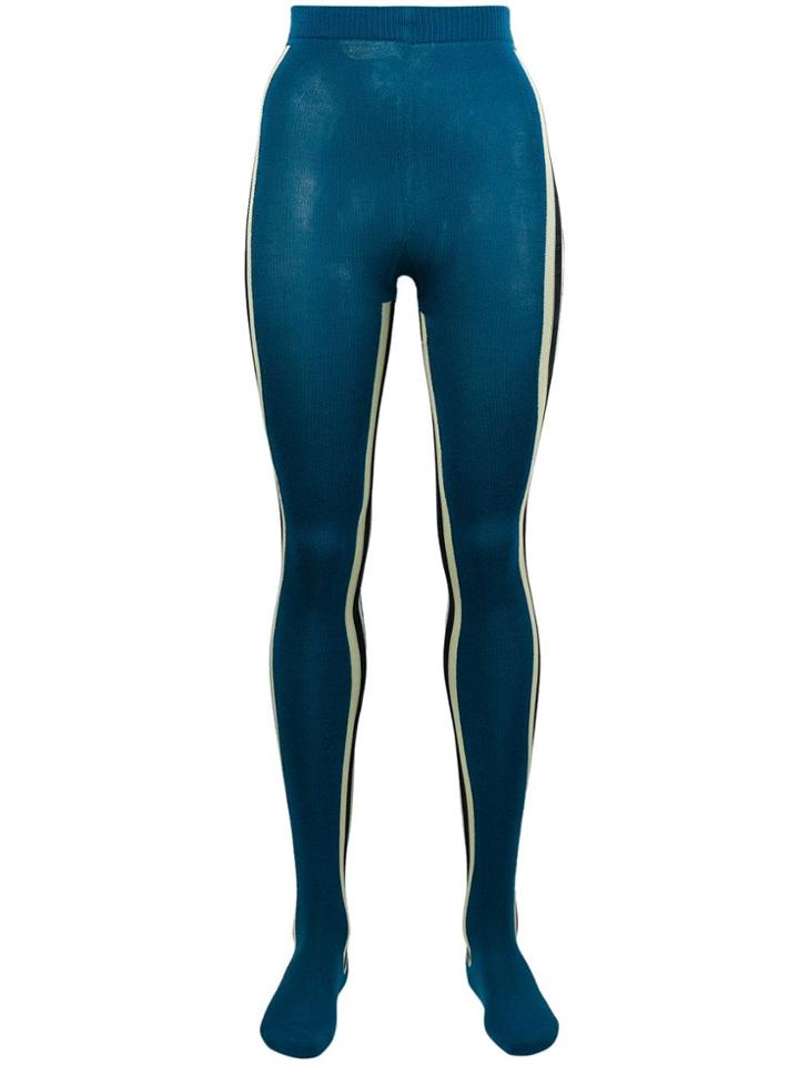 Calvin Klein 205w39nyc Side Stripe Tights - Blue