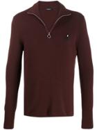 J.lindeberg Arseny Half-zip Jumper - Red