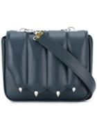 Marco De Vincenzo Paw Shaped Shoulder Bag, Women's, Blue