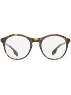 Burberry Eyewear Round Optical Frames - Brown