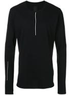 Thom Krom Seam Detail Longsleeved T-shirt - Black