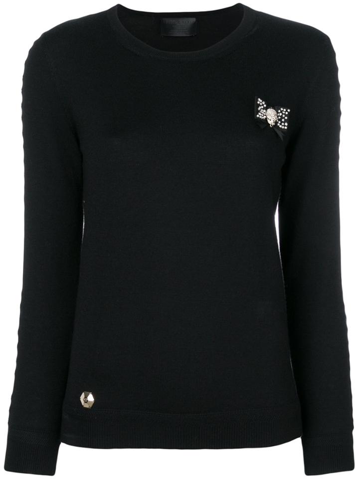 Philipp Plein Kiss Silly Sweater - Black